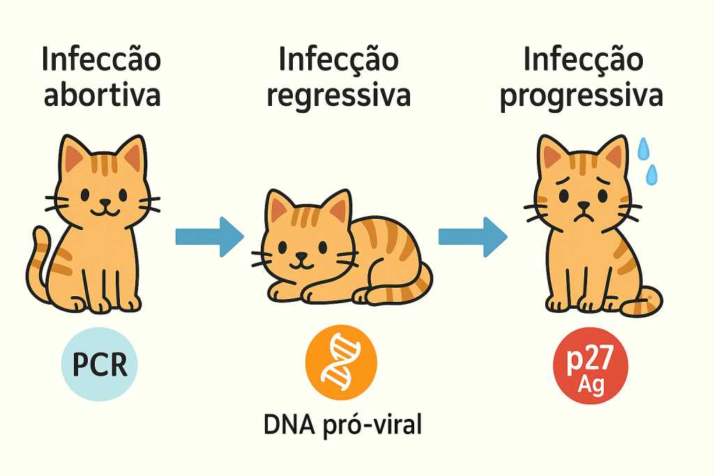 Nery e Buosi - fases da leucemia Viral Felina
